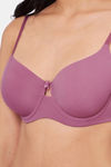 Amante Padded Wired Full Coverage T-Shirt Bra - Mellow Mauve — thumbnail 4
